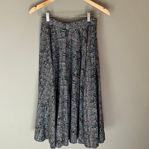Retro Liberty Cotton Circle Skirt & Top - Picture 4 of 9